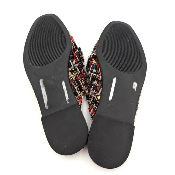 Steve Madden Cassady Loafer Mule Women's Leather White Multi Color Size US5M - Picture 8 of 11